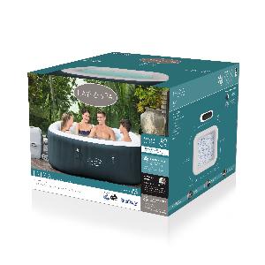 Bestway 60015 BW СПА-бассейн 132х132/180х180х66см "Ibiza AirJet" 778л, квадратный, аэромассаж