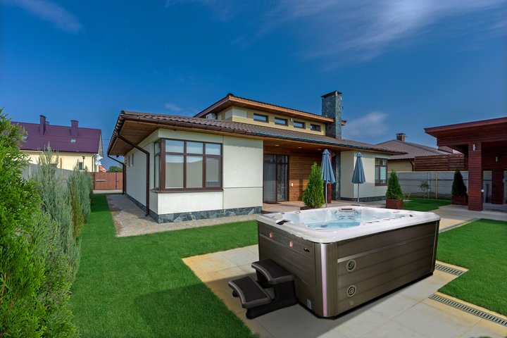 Гидромассажный спа бассейн Hydropool Self Cleaning 720 Platinum