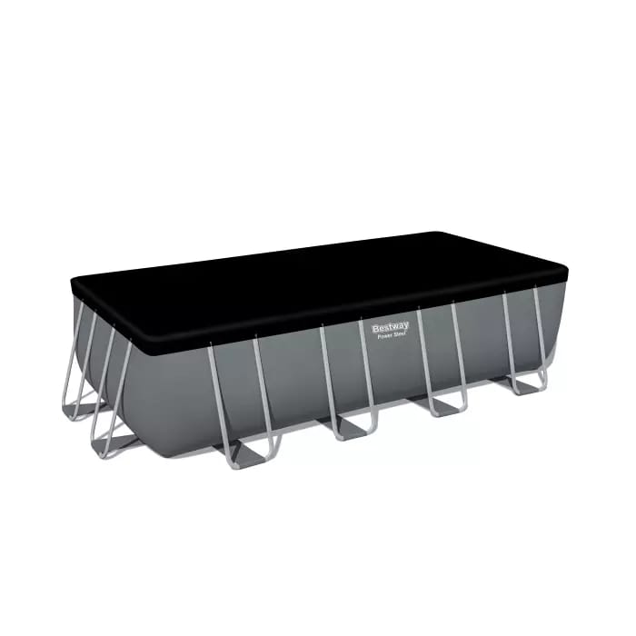 Bestway 5619Q BW Каркасный бассейн Power Steel 549х274х132см, 16477л, песч.фил.-нас. 5678/ч, лестн., тент, попл.-доз.