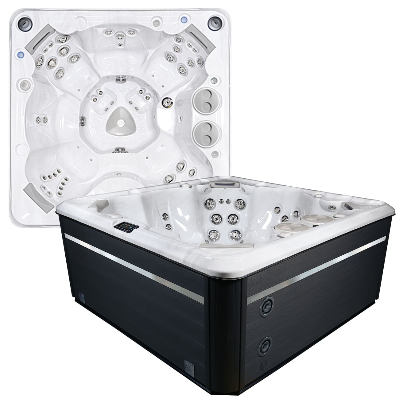 Гидромассажный спа бассейн Hydropool Self Cleaning 720 Platinum