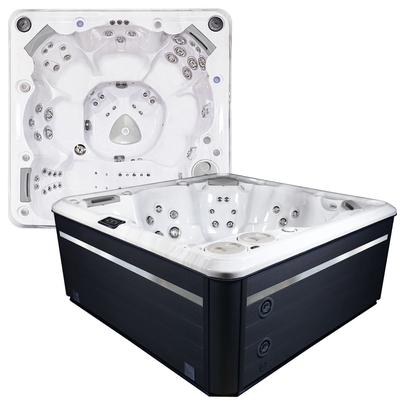 Гидромассажный спа бассейн Hydropool Self Cleaning 770 Platinum