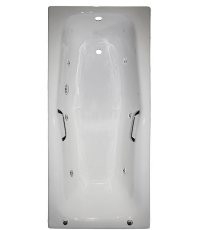 Ванна Aqualux SW-012 (Artex Prestige) 180x80 с гидромассажем