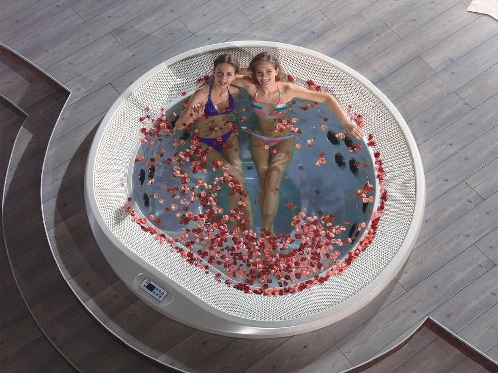 Переливной спа-бассейн JNJ Spas Atlanta