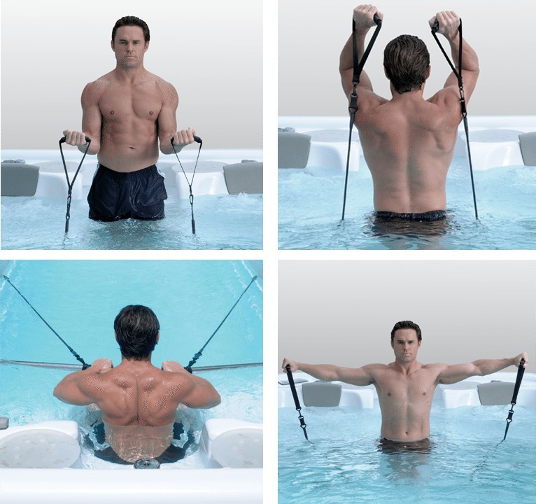 Бассейн СПА с противотоком Vita Spa Swim Spa XB 4