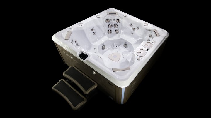 Гидромассажный спа бассейн Hydropool Self Cleaning 720 Platinum