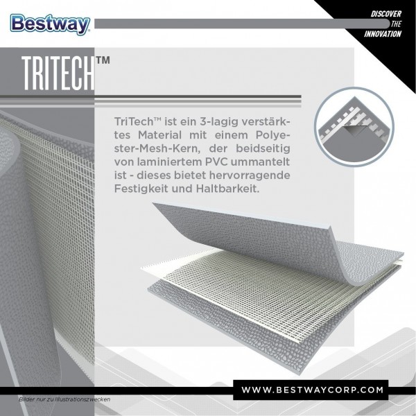 Bestway 58432 BW Надувная скамейка для СПА бассейнов, 198х40х40см