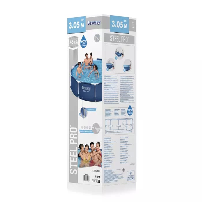 Bestway 56677 BW Каркасный бассейн Steel Pro 305х76см, 4678л