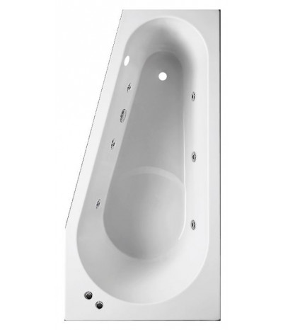 Ванна Riho Delta 150x80 с гидромассажем (Правая)