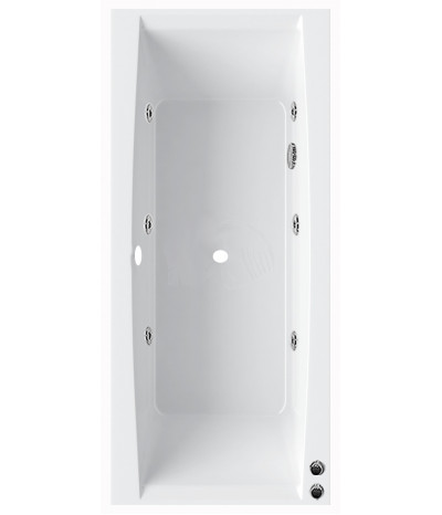 Ванна Alpen Vesta 180x80 с гидромассажем