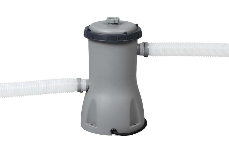 Bestway 56488 BW Каркасный бассейн Steel Pro Max 457х107см, 14970л, фил.-насос 3028л/ч, лестница, тент